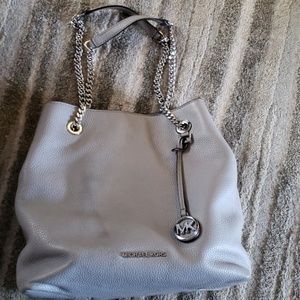 Leather Large Shoulder Tote